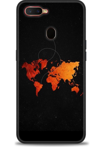 Oppo A12 Kılıf Hd Baskılı Kılıf + Seramik Tam Kaplayan Ekran Koruyucu 384