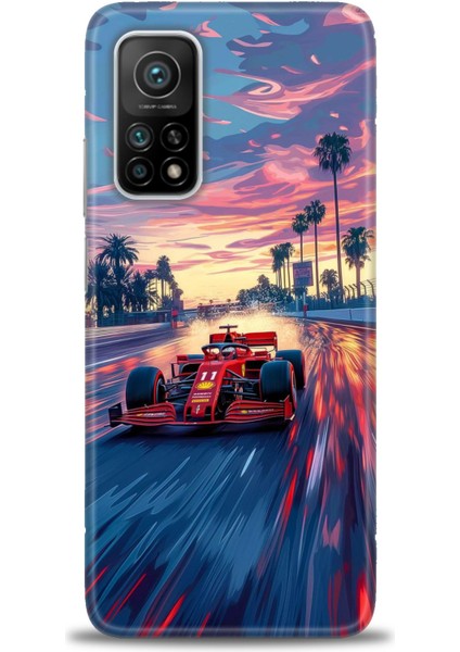 Xiaomi Mi 10T Pro Kılıf Hd Baskılı Kılıf + Seramik Tam Kaplayan Ekran Koruyucu 102