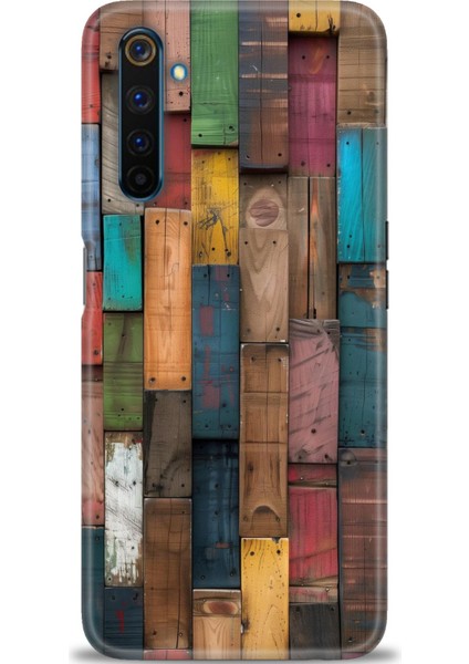 Realme 6 Pro Kılıf Hd Baskılı Kılıf + Seramik Tam Kaplayan Ekran Koruyucu 330