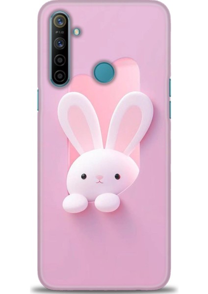Realme 6i Kılıf Hd Baskılı Kılıf + Seramik Tam Kaplayan Ekran Koruyucu 74