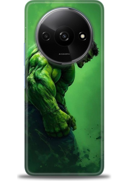 Xiaomi Redmi A3 4g 2024 Hd Baskılı Kılıf + Seramik Tam Kaplayan Ekran Koruyucu 96