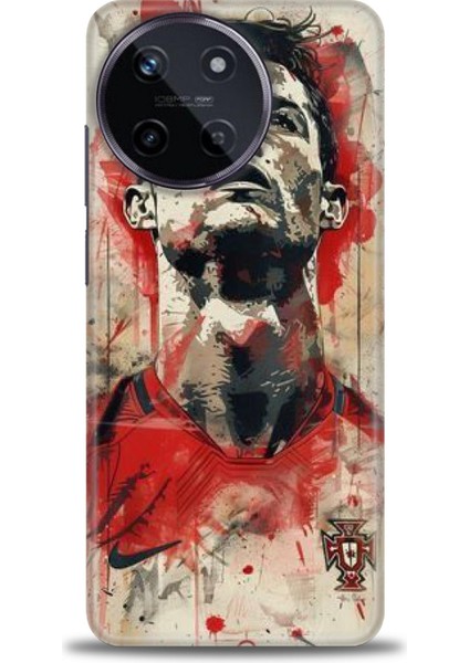 Realme 11 4g Kılıf Hd Baskılı Kılıf + Seramik Tam Kaplayan Ekran Koruyucu 5