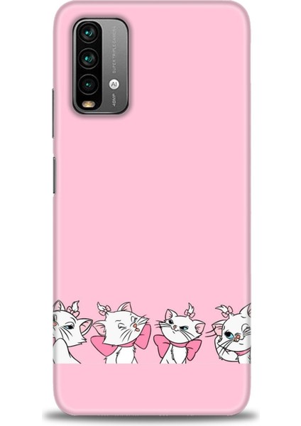 Xiaomi Redmi 9t Hd Baskılı Kılıf + Seramik Tam Kaplayan Ekran Koruyucu 214