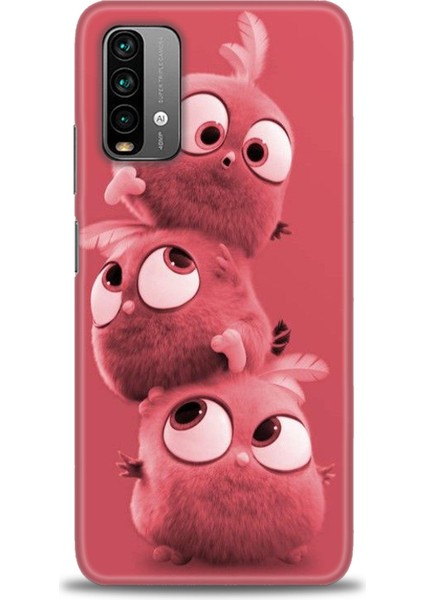 Xiaomi Redmi 9t Hd Baskılı Kılıf + Seramik Tam Kaplayan Ekran Koruyucu 370