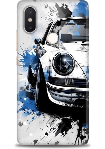 Xiaomi Mi 8 Se Kılıf Hd Baskılı Kılıf + Seramik Tam Kaplayan Ekran Koruyucu 487