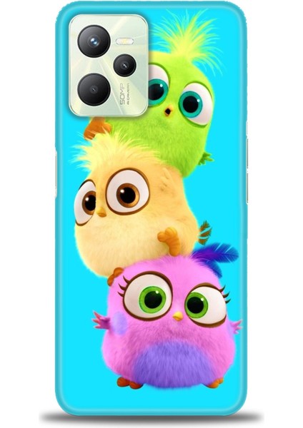 Realme C35 Kılıf Hd Baskılı Kılıf + Seramik Tam Kaplayan Ekran Koruyucu 369