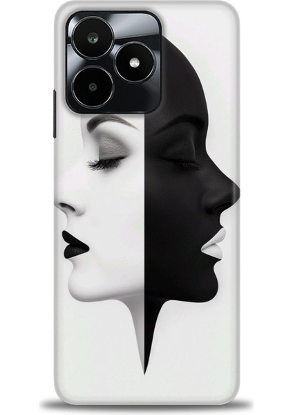 Realme C53 Kılıf Hd Baskılı Kılıf + Seramik Tam Kaplayan Ekran Koruyucu 141