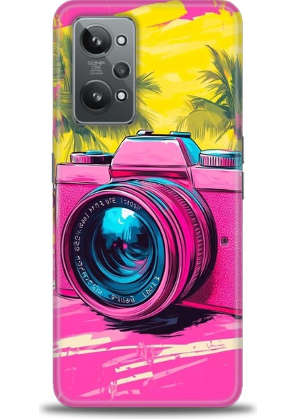 Realme Gt2 Kılıf Hd Baskılı Kılıf + Seramik Tam Kaplayan Ekran Koruyucu 442