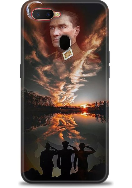 Oppo Ax7 Kılıf Hd Baskılı Kılıf + Seramik Tam Kaplayan Ekran Koruyucu 26
