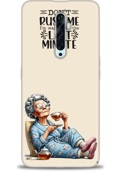 Oppo Reno 2z Kılıf Hd Baskılı Kılıf + Seramik Tam Kaplayan Ekran Koruyucu 46