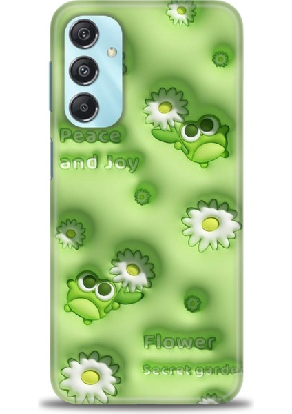 Samsung Galaxy M34 5g Hd Baskılı Kılıf + Seramik Tam Kaplayan Ekran Koruyucu 116