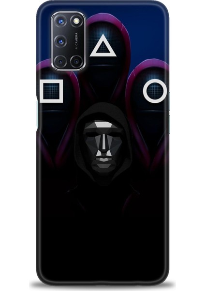 Oppo A92 Kılıf Hd Baskılı Kılıf + Seramik Tam Kaplayan Ekran Koruyucu 283