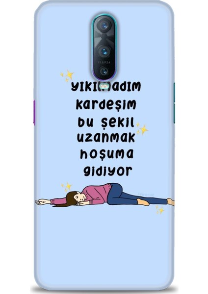 Oppo RX17 Pro Kılıf Hd Baskılı Kılıf + Seramik Tam Kaplayan Ekran Koruyucu 169
