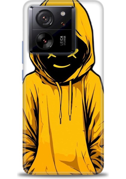 Xiaomi Mi 13T Pro Kılıf Hd Baskılı Kılıf + Seramik Tam Kaplayan Ekran Koruyucu 358