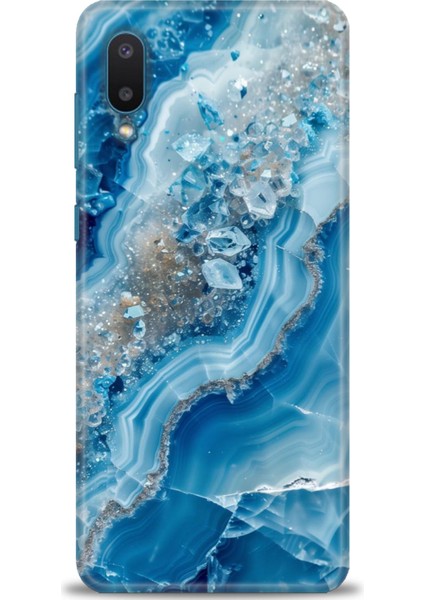 Samsung Galaxy A02 Hd Baskılı Kılıf + Seramik Tam Kaplayan Ekran Koruyucu 317