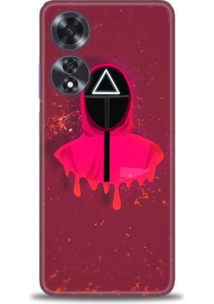 Oppo A60 Kılıf Hd Baskılı Kılıf + Seramik Tam Kaplayan Ekran Koruyucu 287