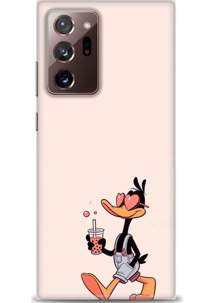 Samsung Galaxy Note 20 Hd Baskılı Kılıf + Seramik Tam Kaplayan Ekran Koruyucu 407