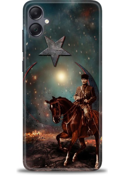 Samsung Galaxy A05 Hd Baskılı Kılıf + Seramik Tam Kaplayan Ekran Koruyucu 25