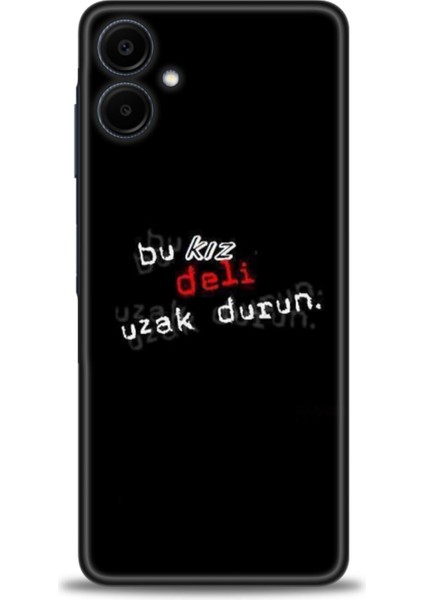 Samsung Galaxy A06 Hd Baskılı Kılıf + Seramik Tam Kaplayan Ekran Koruyucu 398