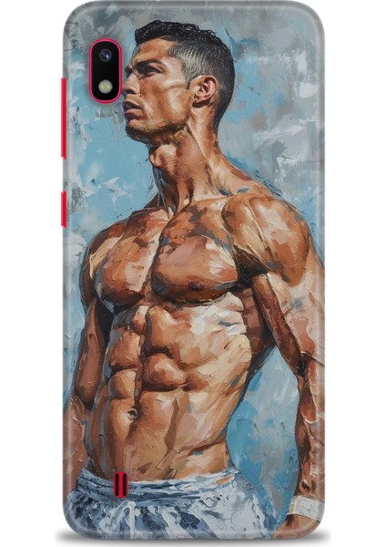 Samsung Galaxy A10 Hd Baskılı Kılıf + Seramik Tam Kaplayan Ekran Koruyucu 4