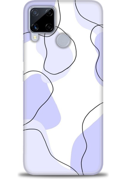 Realme C15 Kılıf Hd Baskılı Kılıf + Seramik Tam Kaplayan Ekran Koruyucu 178