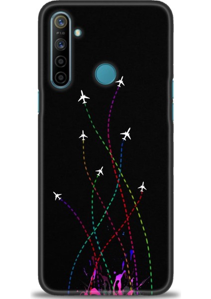 Realme 6i Kılıf Hd Baskılı Kılıf + Seramik Tam Kaplayan Ekran Koruyucu 388