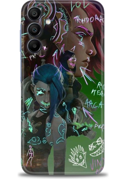 Samsung Galaxy A25 5g Hd Baskılı Kılıf + Seramik Tam Kaplayan Ekran Koruyucu 272