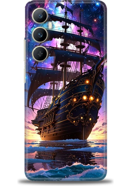 Realme C65 4g Kılıf Hd Baskılı Kılıf + Seramik Tam Kaplayan Ekran Koruyucu 236