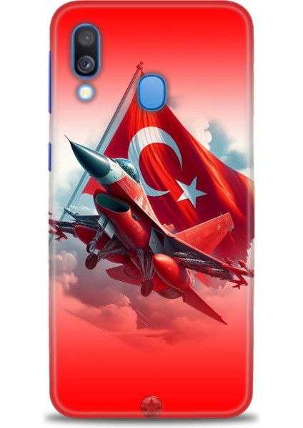 Samsung Galaxy A40 Hd Baskılı Kılıf + Seramik Tam Kaplayan Ekran Koruyucu 38