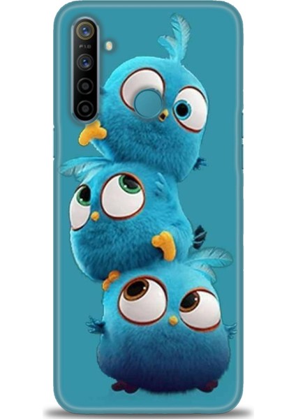 Realme C3 Kılıf Hd Baskılı Kılıf + Seramik Tam Kaplayan Ekran Koruyucu 365