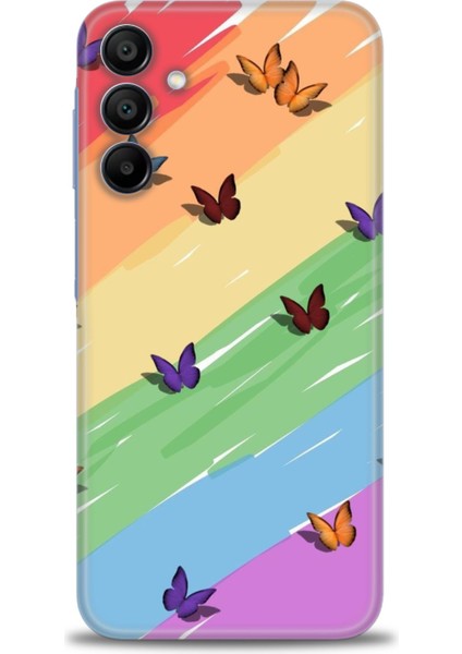 Samsung Galaxy A55 5g Hd Baskılı Kılıf + Seramik Tam Kaplayan Ekran Koruyucu 420