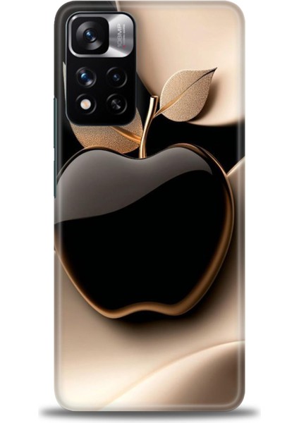 Xiaomi Redmi Note 11 Pro Plus Hd Baskılı Kılıf + Seramik Tam Kaplayan Ekran Koruyucu 350