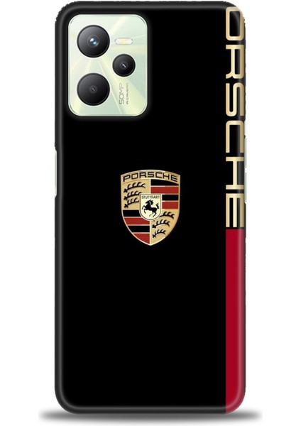 Realme C35 Kılıf Hd Baskılı Kılıf + Seramik Tam Kaplayan Ekran Koruyucu 371