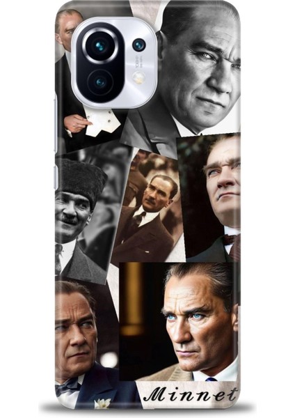 Xiaomi Mi 11 Kılıf Hd Baskılı Kılıf + Seramik Tam Kaplayan Ekran Koruyucu 27