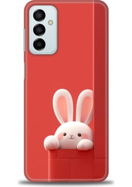 Samsung Galaxy M13 Hd Baskılı Kılıf + Seramik Tam Kaplayan Ekran Koruyucu 77