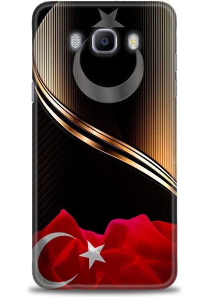 Samsung Galaxy J7 2016 Hd Baskılı Kılıf + Seramik Tam Kaplayan Ekran Koruyucu 33