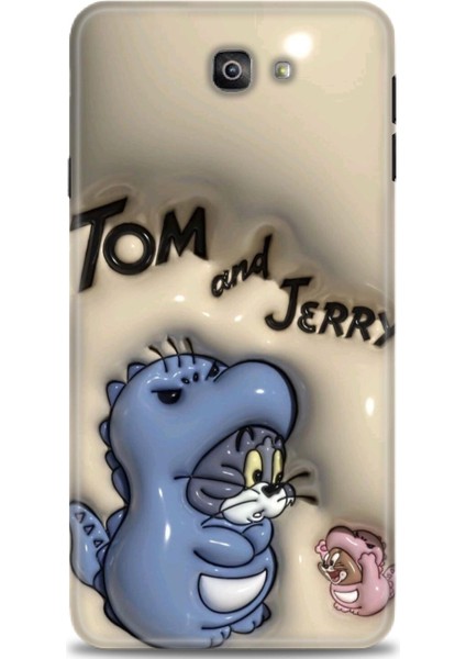 Samsung Galaxy J7 Prime Hd Baskılı Kılıf + Seramik Tam Kaplayan Ekran Koruyucu 117