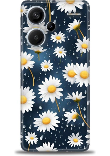 Xiaomi Redmi Note 13 Pro Plus Hd Baskılı Kılıf + Seramik Tam Kaplayan Ekran Koruyucu 132