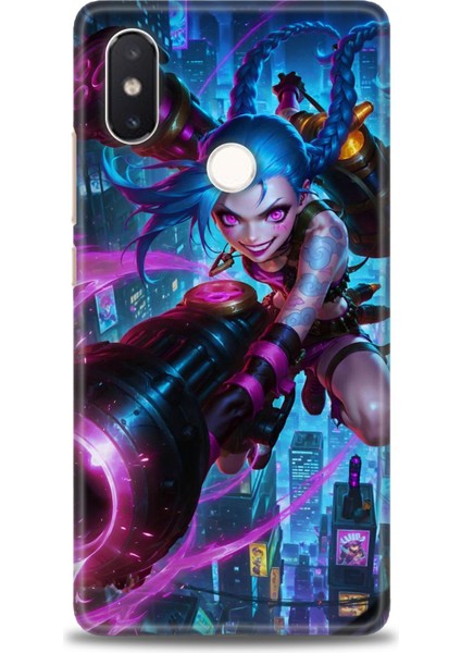 Xiaomi Mi 8 Se Kılıf Hd Baskılı Kılıf + Seramik Tam Kaplayan Ekran Koruyucu 280