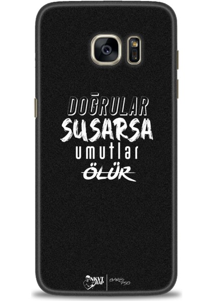 Samsung Galaxy S7 Edge Hd Baskılı Kılıf + Seramik Tam Kaplayan Ekran Koruyucu 395