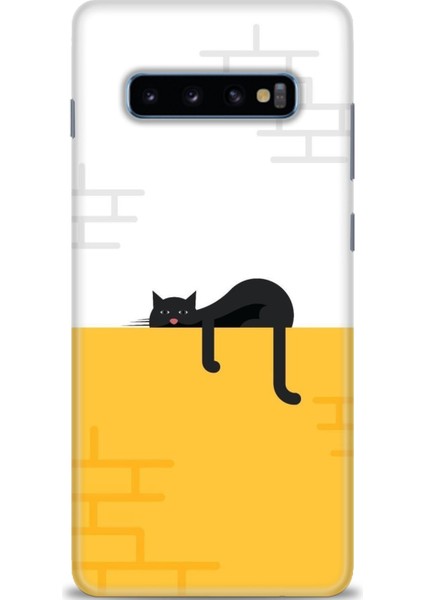 Samsung Galaxy S10 Plus Hd Baskılı Kılıf + Seramik Tam Kaplayan Ekran Koruyucu 79