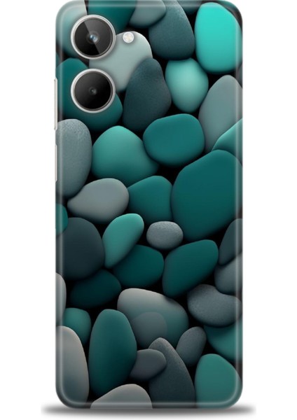 Realme 10 4g Kılıf Hd Baskılı Kılıf + Seramik Tam Kaplayan Ekran Koruyucu 346