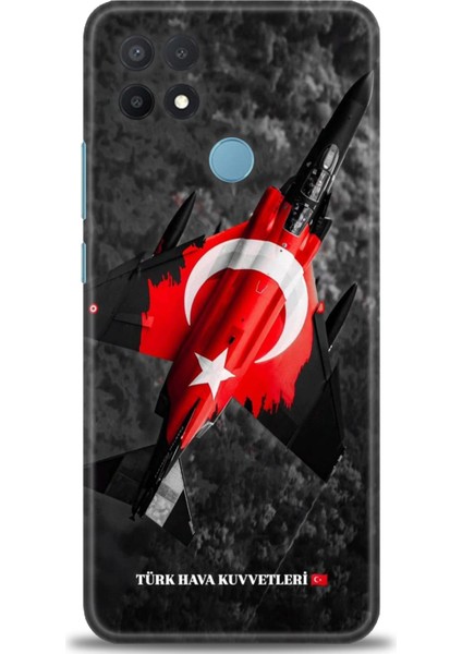 Oppo A15 Kılıf Hd Baskılı Kılıf + Seramik Tam Kaplayan Ekran Koruyucu 37