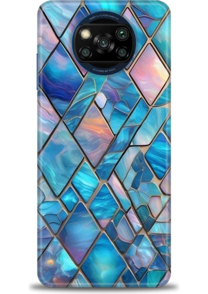 Xiaomi Poco X3 Nfc Kılıf Hd Baskılı Kılıf + Seramik Tam Kaplayan Ekran Koruyucu 338
