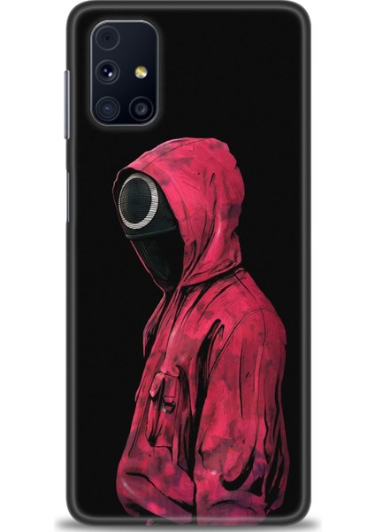 Samsung Galaxy M31S Hd Baskılı Kılıf + Seramik Tam Kaplayan Ekran Koruyucu 282