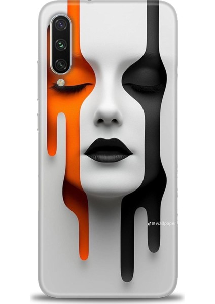 Xiaomi Mi A3 Kılıf Hd Baskılı Kılıf + Seramik Tam Kaplayan Ekran Koruyucu 143