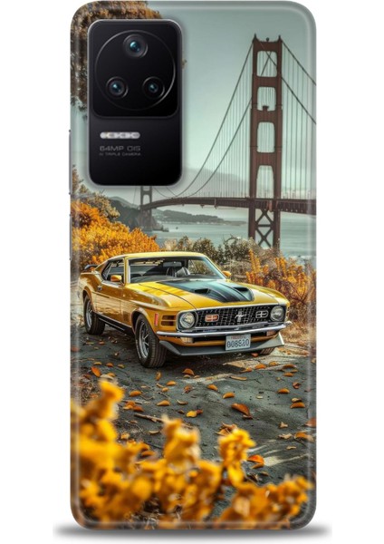 Xiaomi Poco F4 Kılıf Hd Baskılı Kılıf + Seramik Tam Kaplayan Ekran Koruyucu 105