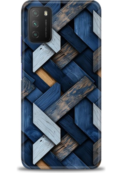 Xiaomi Poco M3 Kılıf Hd Baskılı Kılıf + Seramik Tam Kaplayan Ekran Koruyucu 322