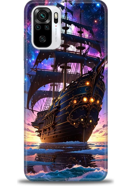 Xiaomi Poco M5S Kılıf Hd Baskılı Kılıf + Seramik Tam Kaplayan Ekran Koruyucu 236