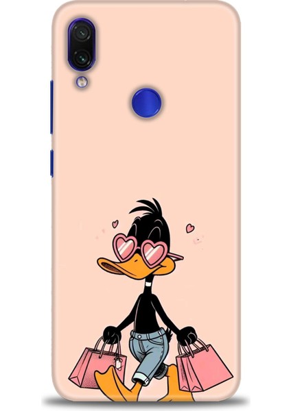 Xiaomi Redmi Note 7 Hd Baskılı Kılıf + Seramik Tam Kaplayan Ekran Koruyucu 405
